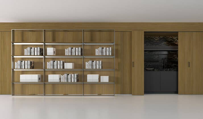 Flat.C Frame Storage System by B&B Italia