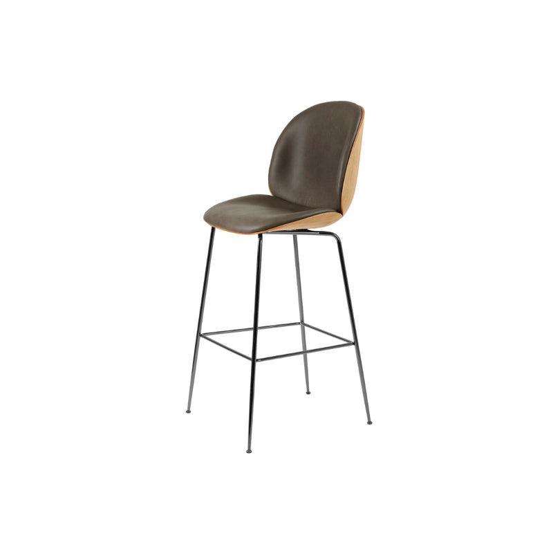 Beetle Bar Chair 3D Veneer - Front Upholstered by Gubi - Additional Image - 1