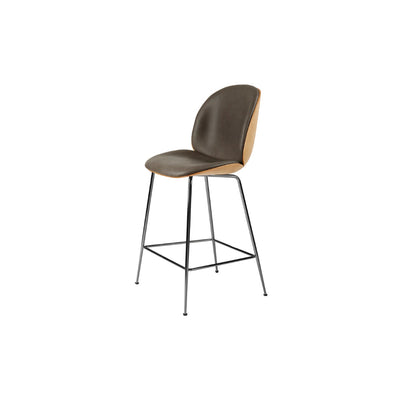 Beetle Counter Chair 3D Veneer - Front Upholstered by Gubi