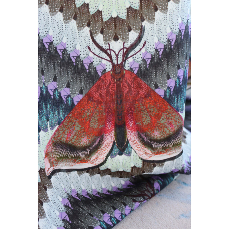 Bell Moth Fabric Wallpaper by Timorous Beasties-6