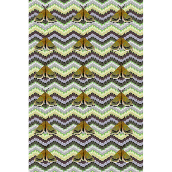 Bell Moth Fabric Wallpaper by Timorous Beasties