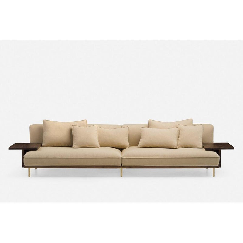 Belle Reeve Sofa - Long Sofa With Two Flat Armrests by De La Espada 7