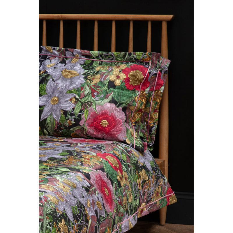 Berkeley Blooms Midnight Duvet Set by Timorous Beasties-3