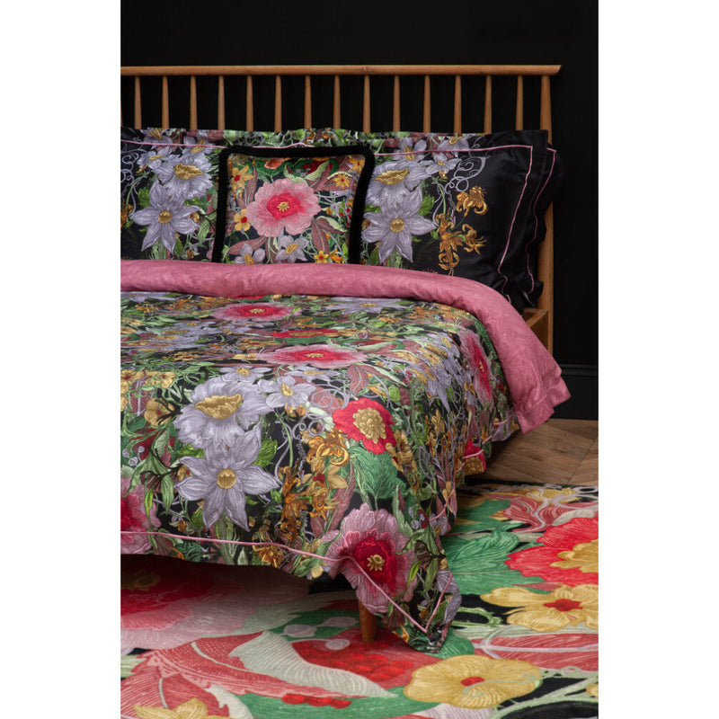 Berkeley Blooms Midnight Duvet Set by Timorous Beasties-4