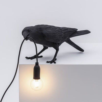 Bird Table Lamp Playing Outdoor by Seletti - Additional Image - 2