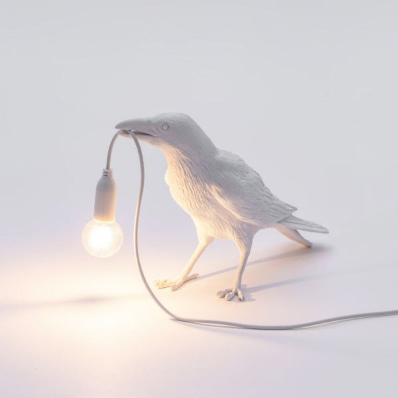 Bird Table Lamp Waiting Outdoor by Seletti - Additional Image - 12