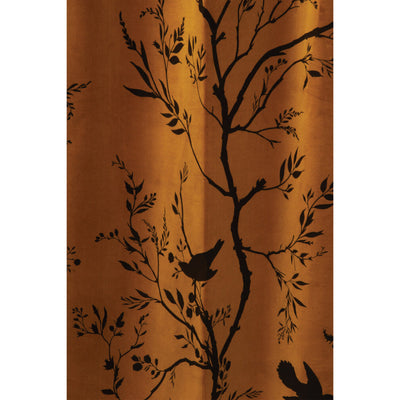 Birdbranch Stripe Velvet Fabric Wallpaper by Timorous Beasties-2