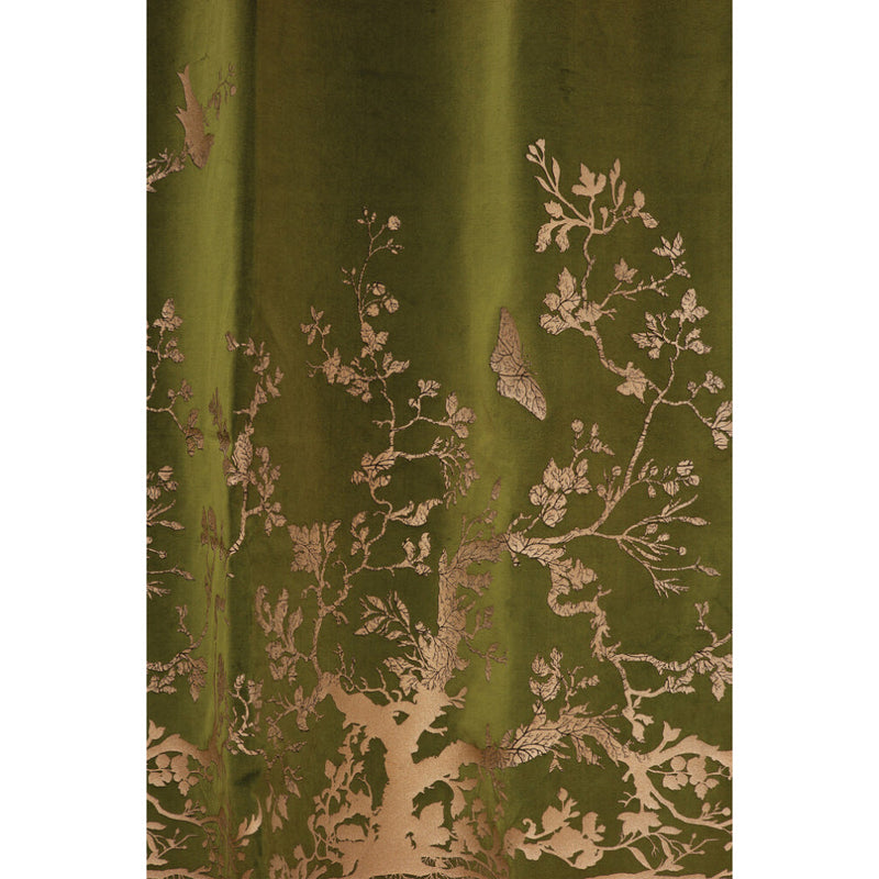 Birdbranch Velvet Panel Fabric Wallpaper by Timorous Beasties-4