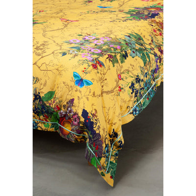 Bloomsbury Garden Cadmium Duvet Set by Timorous Beasties-1