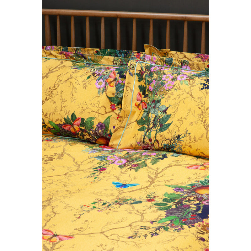 Bloomsbury Garden Cadmium Duvet Set by Timorous Beasties-2