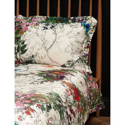 Bloomsbury Garden Dove Duvet Set by Timorous Beasties-1