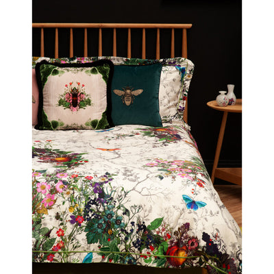 Bloomsbury Garden Dove Duvet Set by Timorous Beasties-3