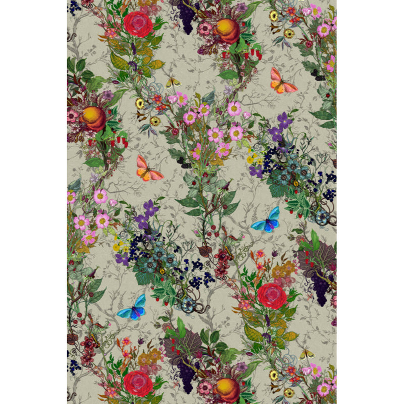 Bloomsbury Garden Fabric Wallpaper by Timorous Beasties