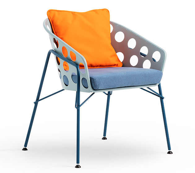 Bolle Outdoor P M TS Dining Armchair by MIDJ