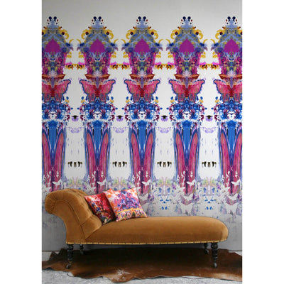 Butterfly Totem Damask Wallpaper Panel by Timorous Beasties-1