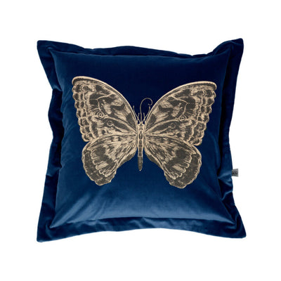 Butterfly Velvet Cushion by Timorous Beasties