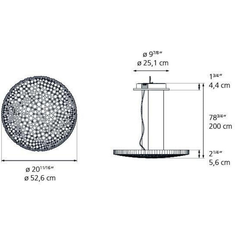 Calipso Suspension Lamp by Artemide 1