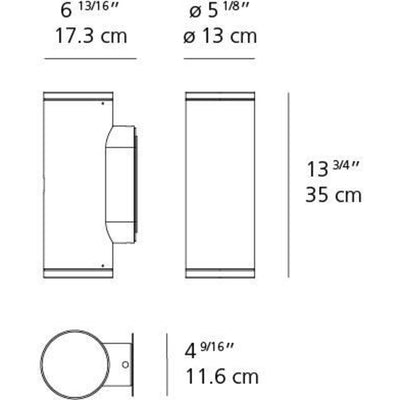 Calumet 13 Wall Lamp 6DEG by Artemide 2