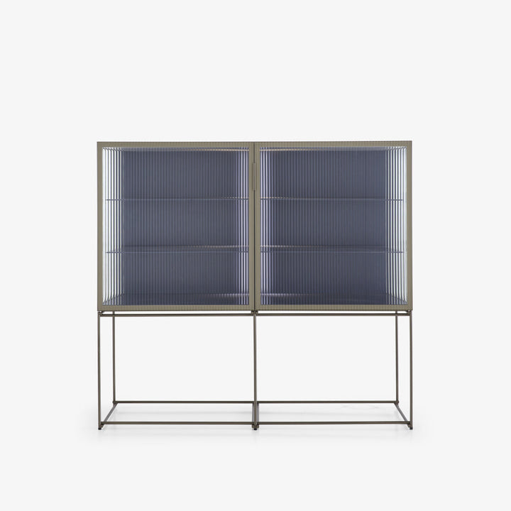 Canaletto Display Cabinet 2-Door Chest Clear Glass Front K 7 by Ligne Roset