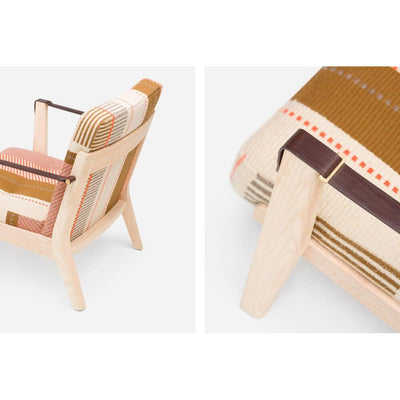 Capo Lounge Armchair With Manta Espinhada Upholstery by De La Espada 14