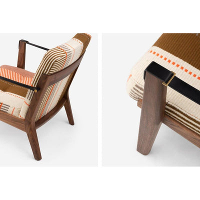 Capo Lounge Armchair With Manta Espinhada Upholstery by De La Espada 6