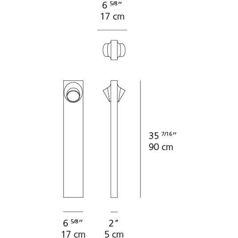 Ciclope 90 Dual Side Floor Lamp by Artemide 2