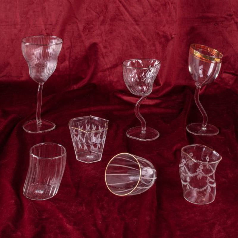 Classics on Acid - Water Glass Flute (Set of 16) by Seletti - Additional Image - 1