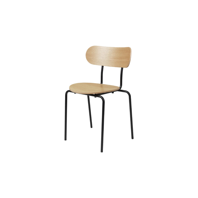 Coco Dining Chair Un-Upholstered & Stackable by Gubi - Additional Image - 1