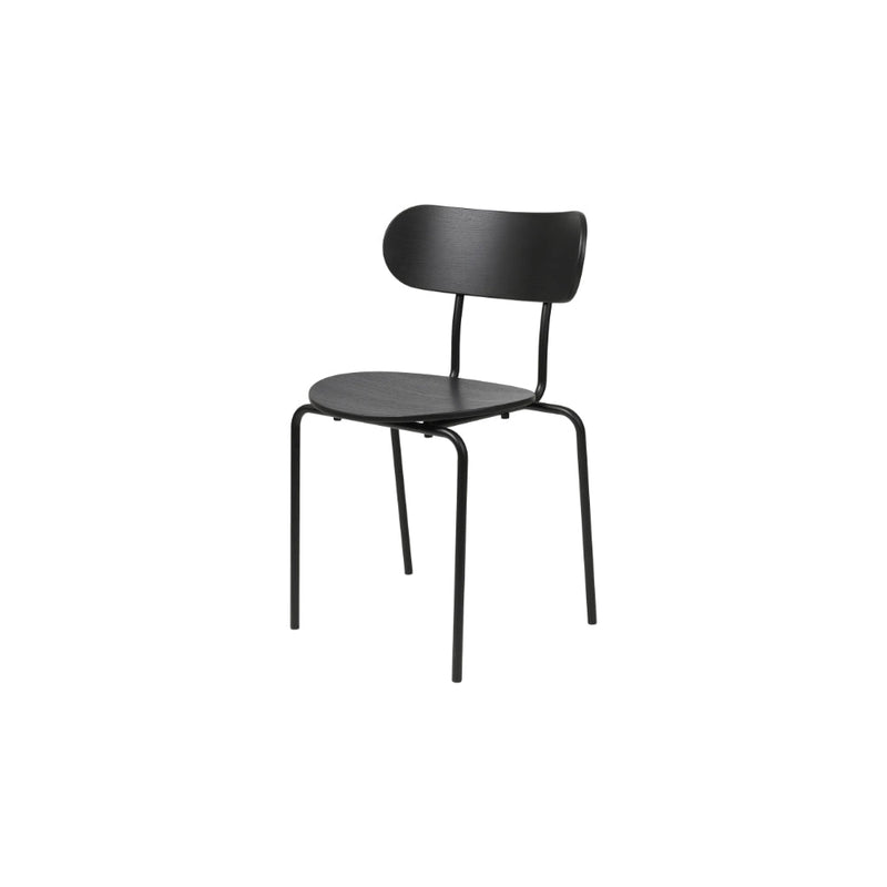 Coco Dining Chair Un-Upholstered & Stackable by Gubi - Additional Image - 2