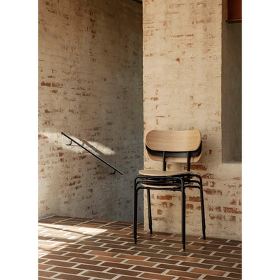 Coco Dining Chair Un-Upholstered & Stackable by Gubi - Additional Image - 5