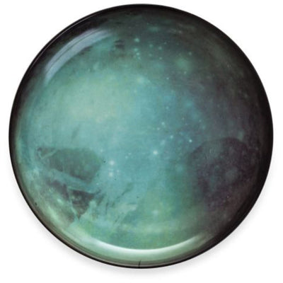 Cosmic Diner Pluto Dinner Plate by Seletti
