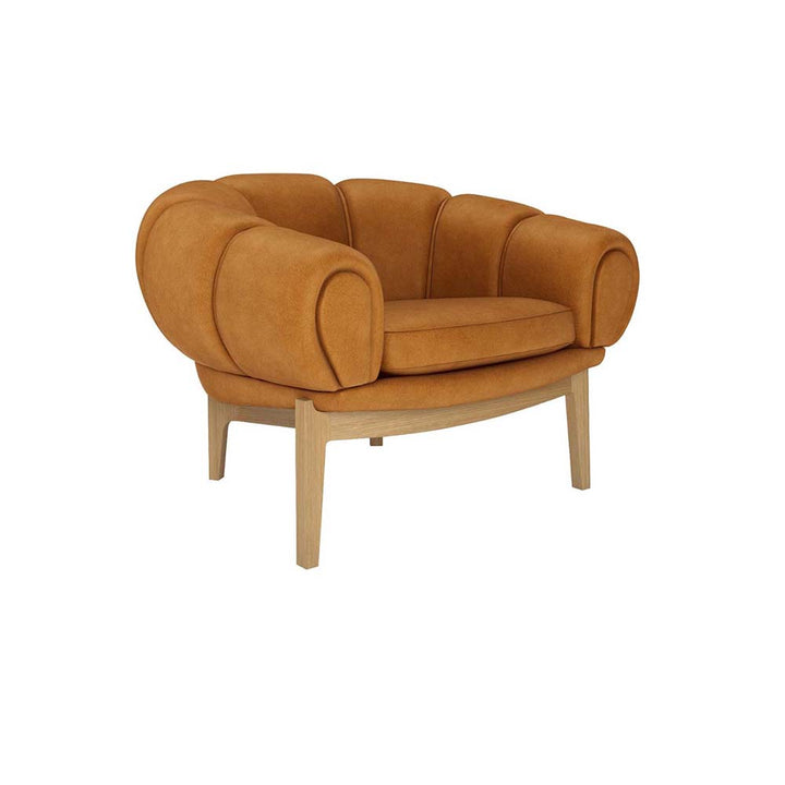 Croissant Lounge Chair by Gubi