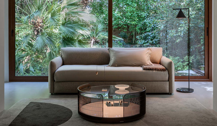 Diletto Pull-Out Sofa Bed by Flou