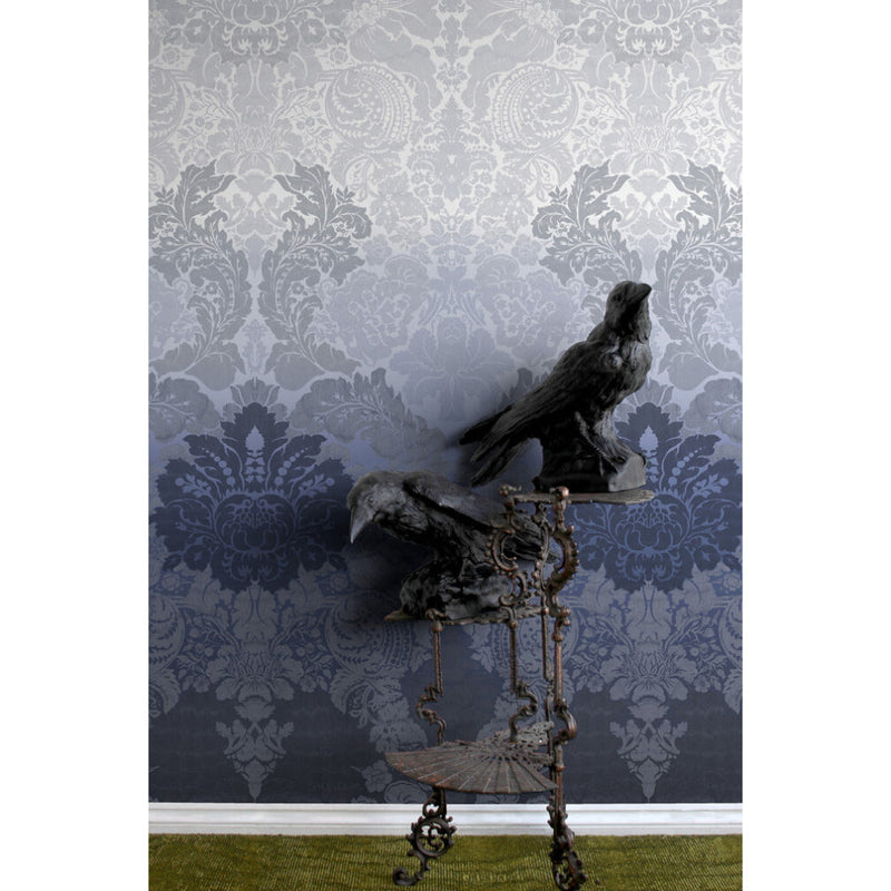 Disappearing Damask Superwide Wallpaper Panel by Timorous Beasties-10