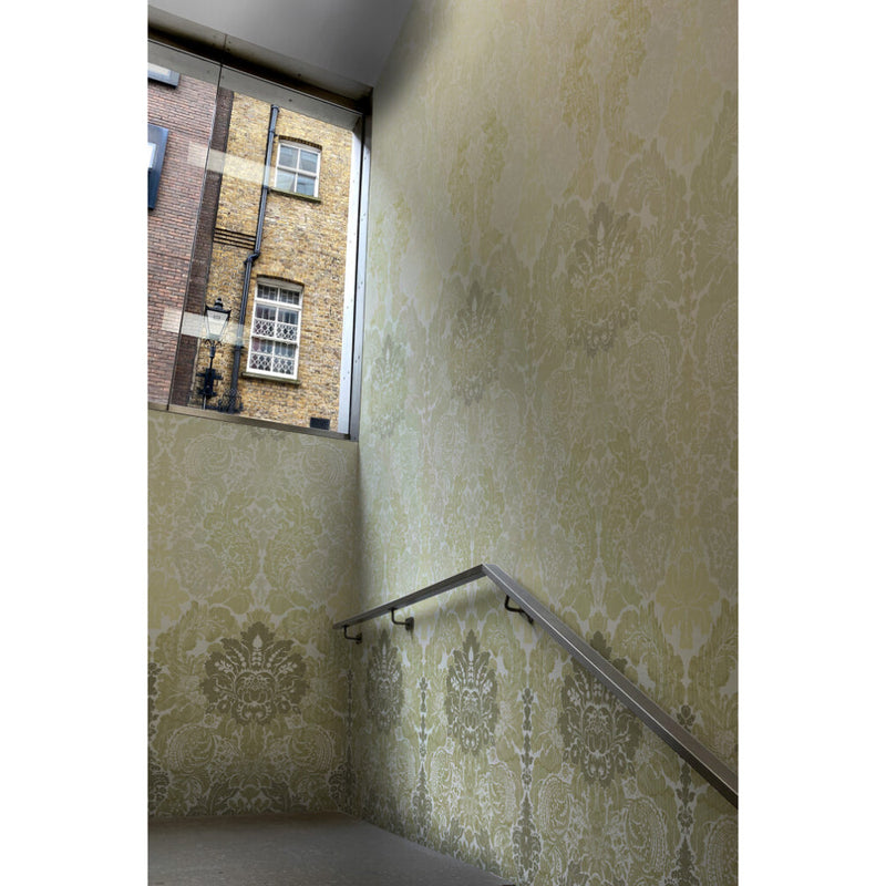 Disappearing Damask Superwide Wallpaper Panel by Timorous Beasties-7