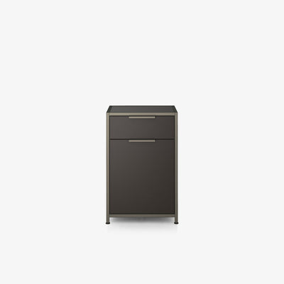 Dita Bedside Table 1 Drawer + 1 Door by Ligne Roset - Additional Image - 1