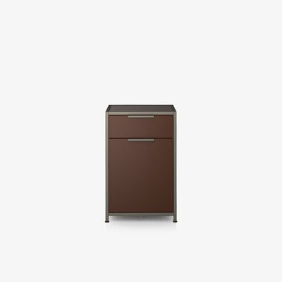 Dita Bedside Table 1 Drawer + 1 Door by Ligne Roset - Additional Image - 5