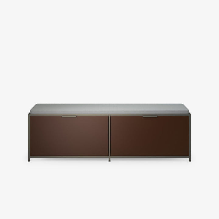 Dita Bench Unit 2 Flap Doors by Ligne Roset