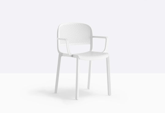 Dome 266 Outdoor Dining Armchair by Pedrali