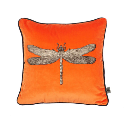 Dragonfly Velvet Cushion by Timorous Beasties