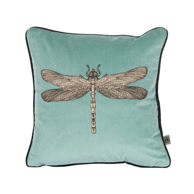 Dragonfly Velvet Cushion by Timorous Beasties