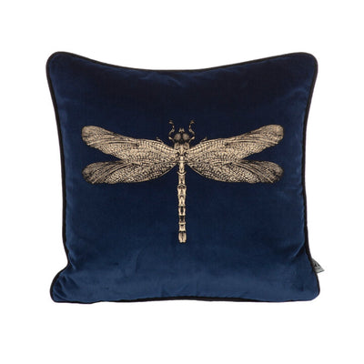 Dragonfly Velvet Cushion by Timorous Beasties-3