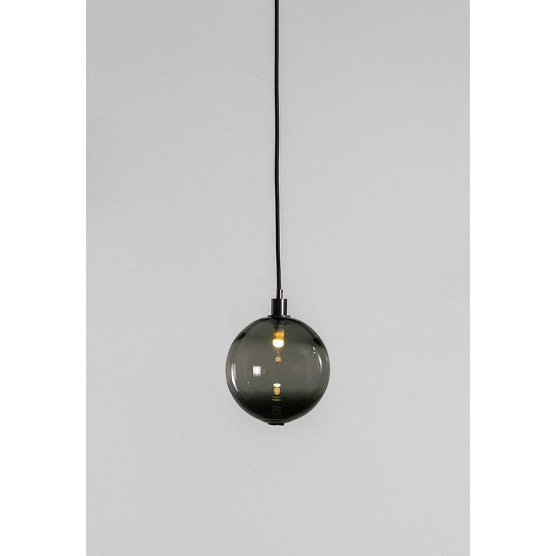 Drape 6" ellipsoid glass Pendant by SkLO 2