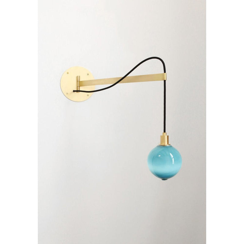 Drape Arm 1.09 Sphere Glass Sconce by SkLO 1