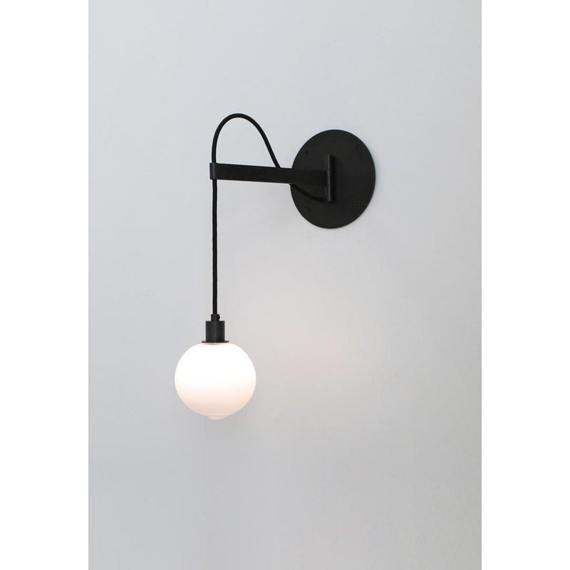 Drape Arm 1.09 Sphere Glass Sconce by SkLO 3