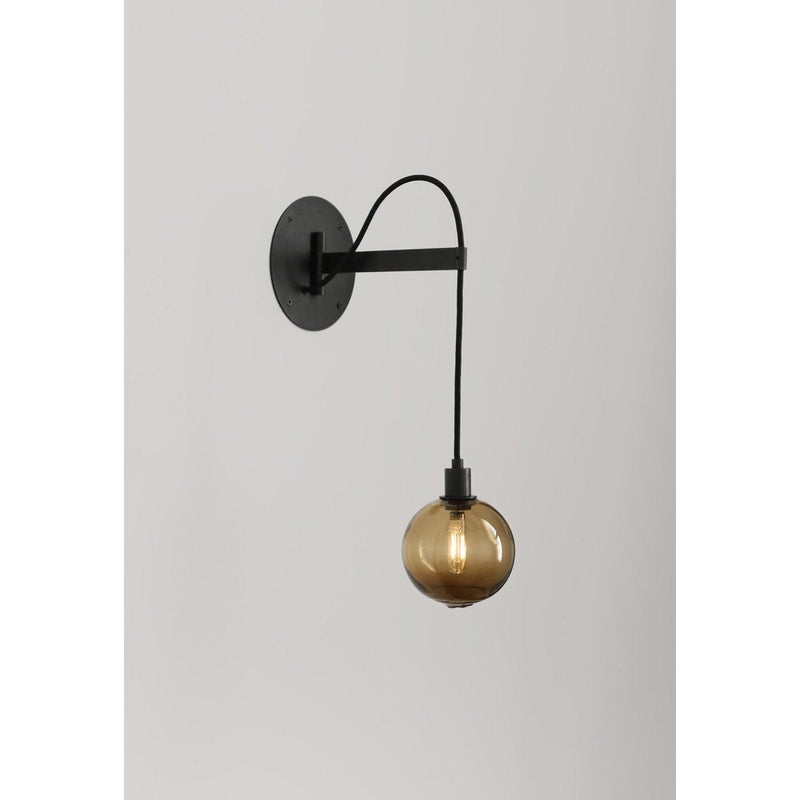 Drape Arm 1.09 Sphere Glass Sconce by SkLO 5