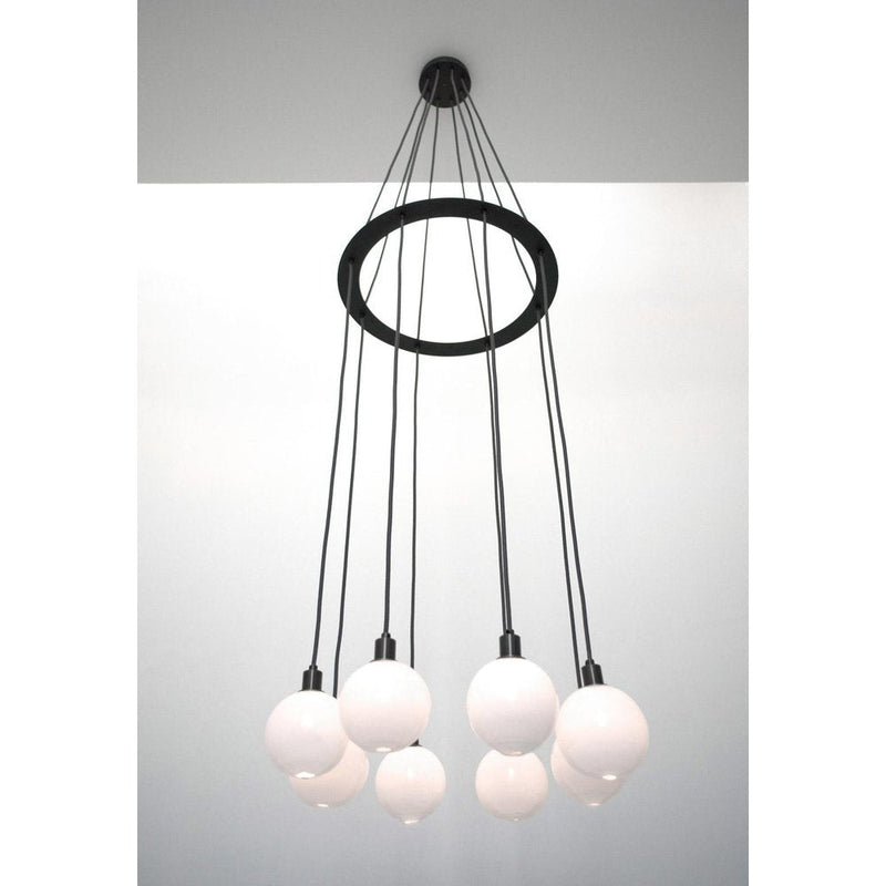 Drape Circle 8 Chandelier by SkLO 2