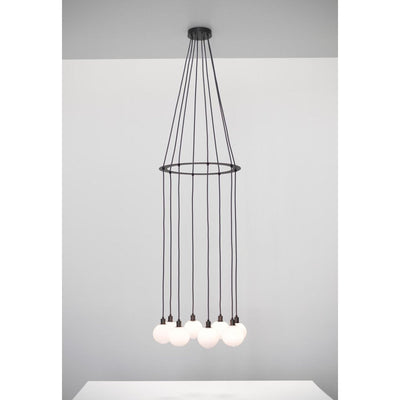 Drape Circle 8 Chandelier by SkLO 1