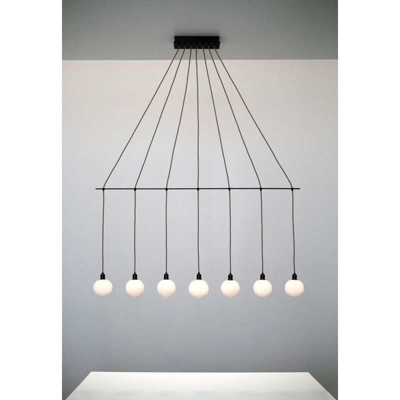 Drape Linear 9 Chandelier by SkLO 