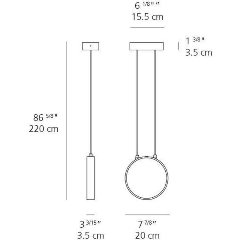 Eclittica Suspension Lamp by Artemide 2